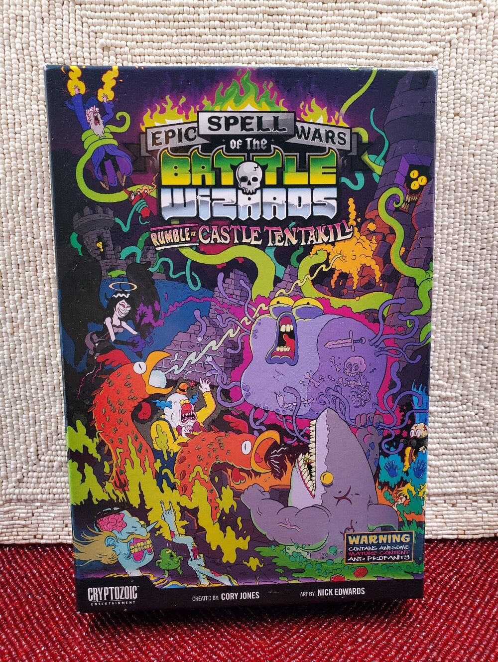 Epic Spell Wars Of The Battle Wizards: Rumble At Castle Tentakill Card Game (C26